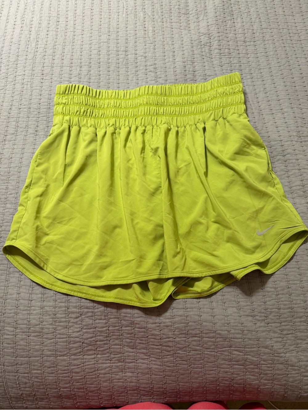 NIKE One Womens Dri-FIT Ultra high-Waisted 3 Brief Lined Shorts